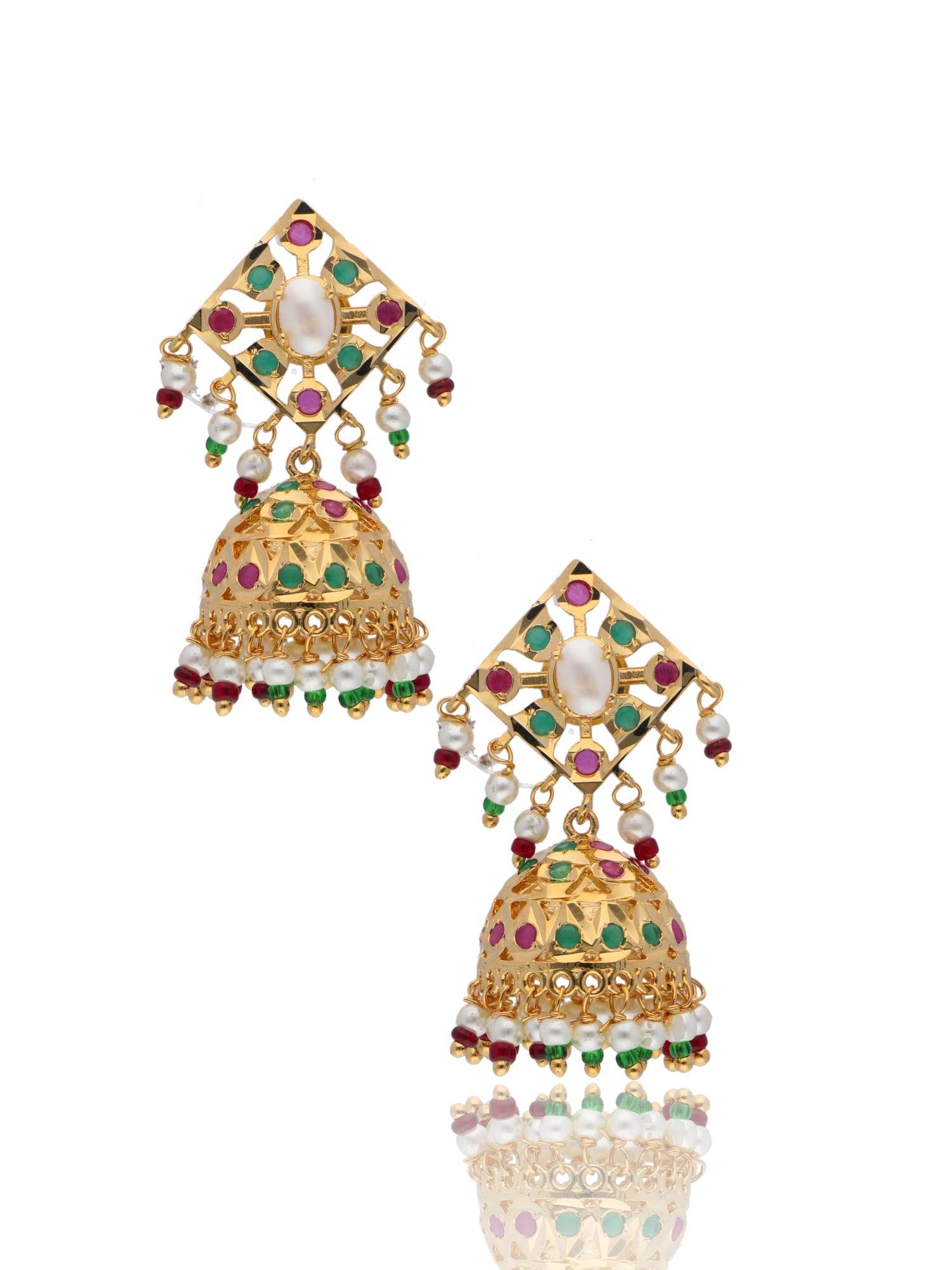 Bridal Multi Coloured Choker Set 