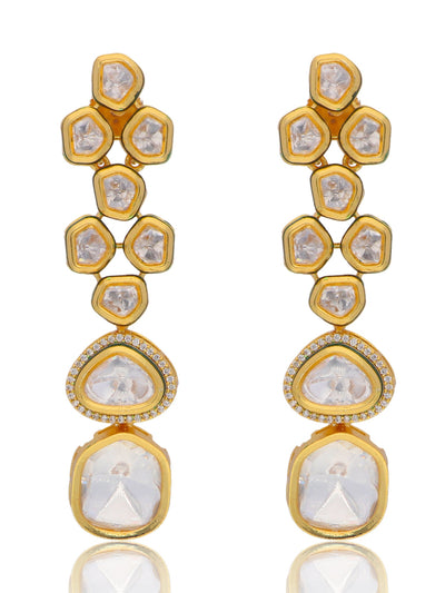 Bridal Shapes of Kundan Necklace Set 