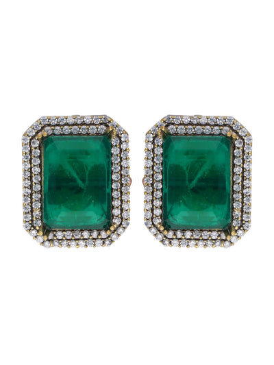 The Zoya Victorian Green Necklace Set 