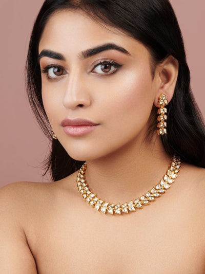  The Zoya Delicate Darling Polki Nceklace Set