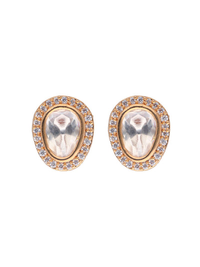 The Zoya Kundan Solitaire Necklace Set 