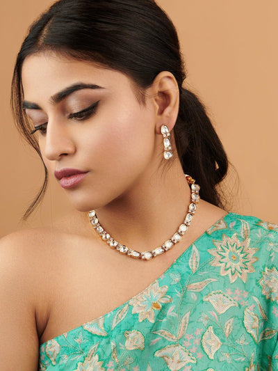 The Zoya Shimmer String Necklace Set 