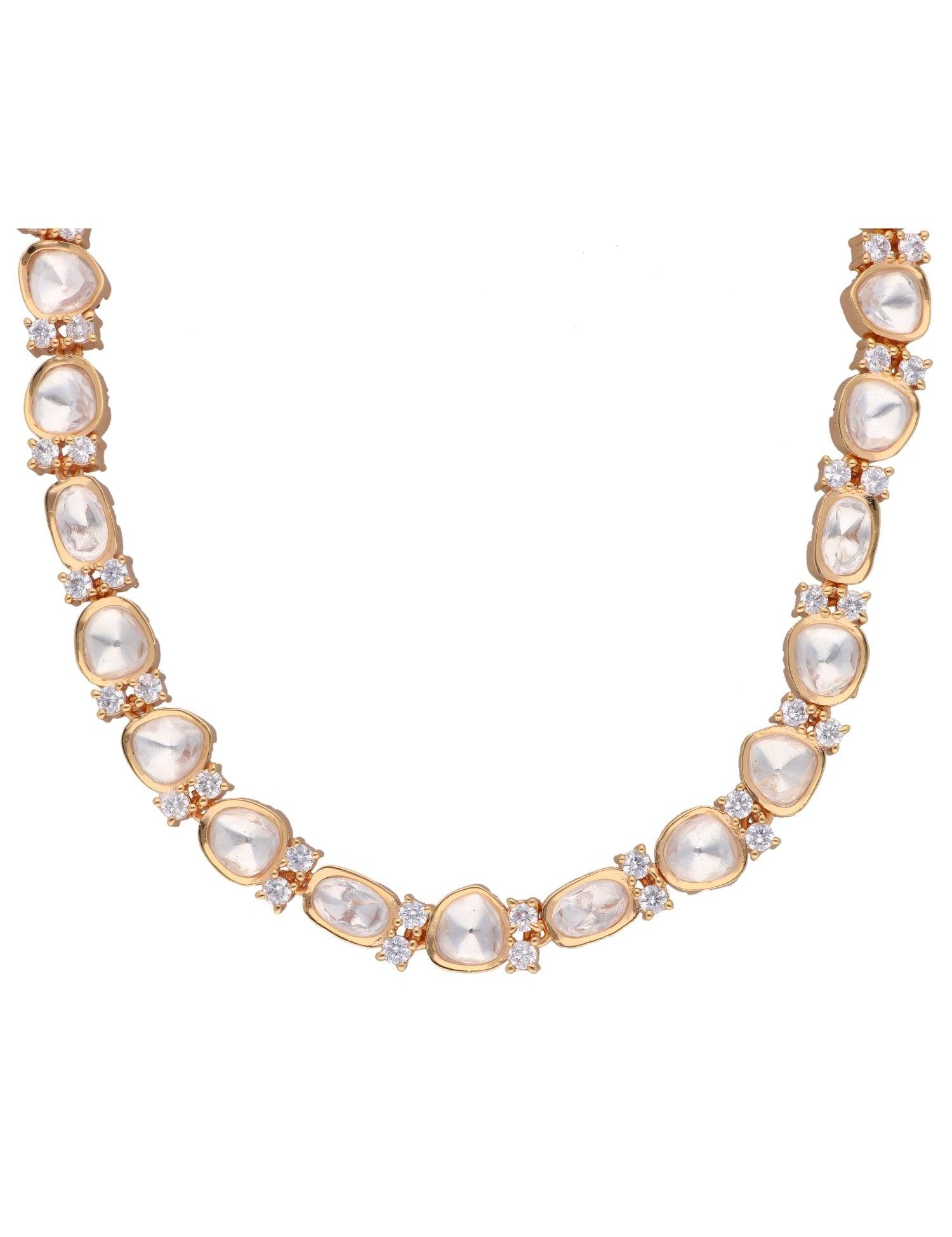 Kundan String Necklace Set