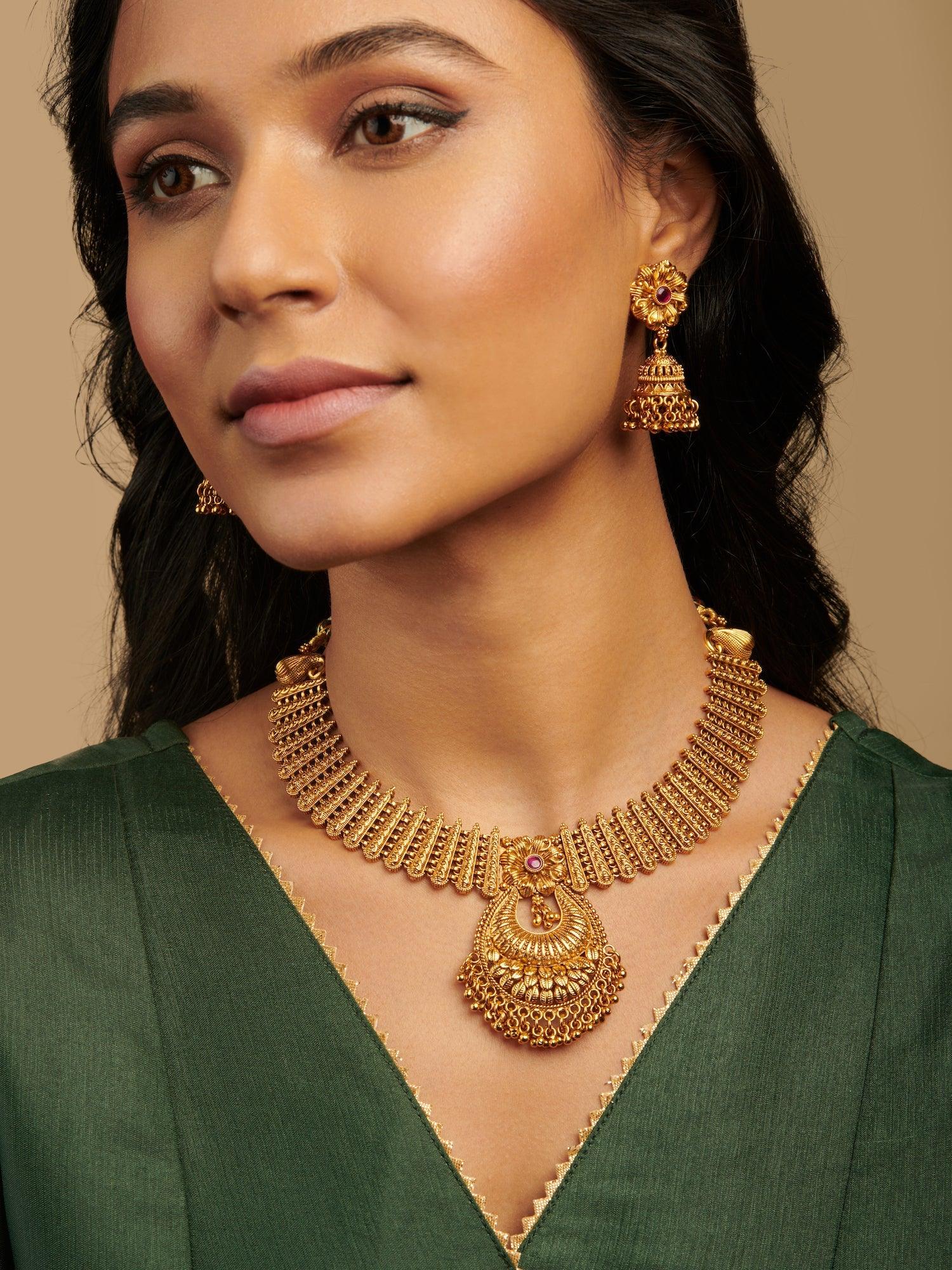 Harmony of Gold Necklace Set 