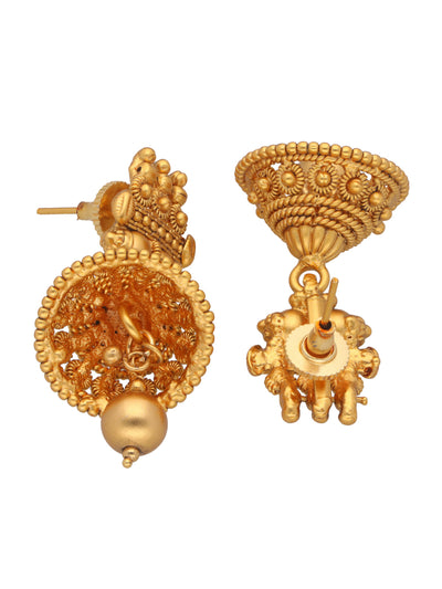 22K Gold Plated Vadiyanam Necklace set 