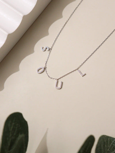 Pure Silver Soul Necklace 