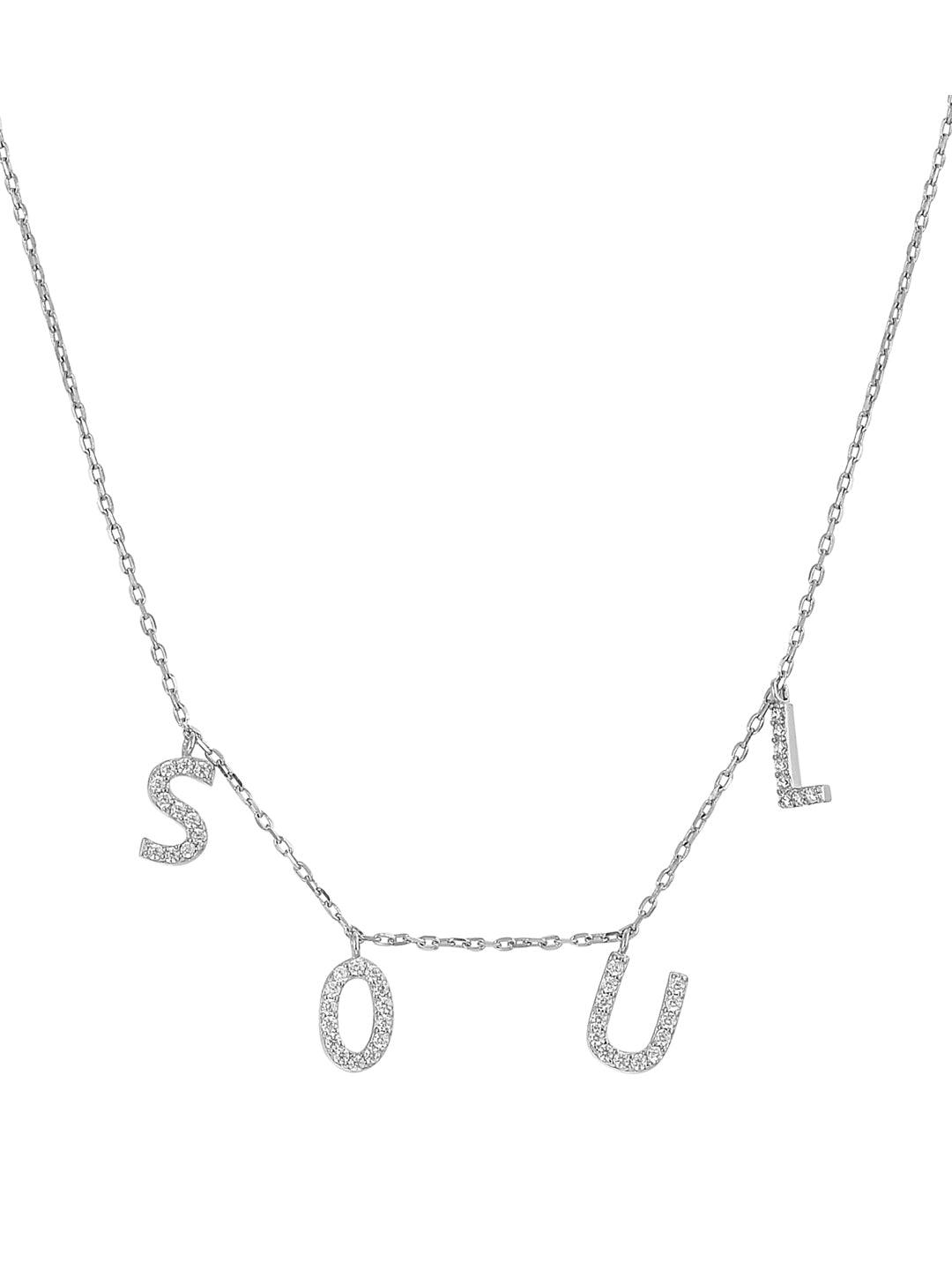 Pure Silver Soul Necklace 