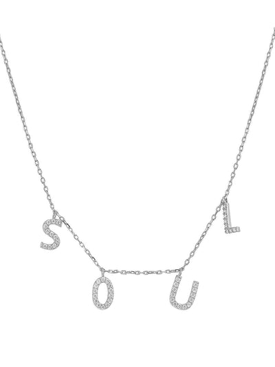 Pure Silver Soul Necklace 