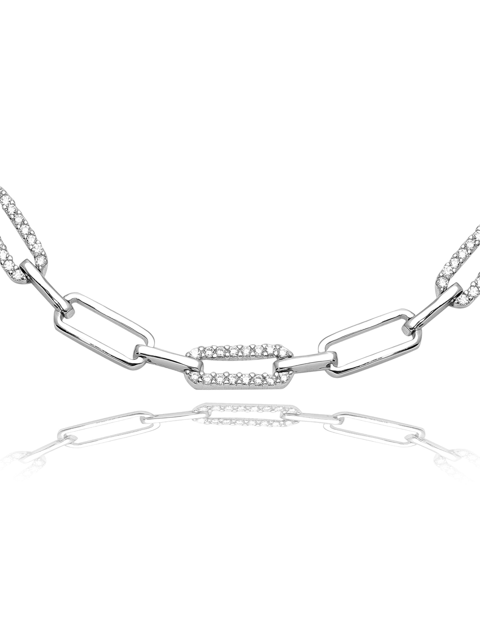 Silver Forever Linked Bracelet 