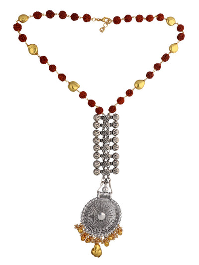 The Gypsy Rudraksha Long Necklace 