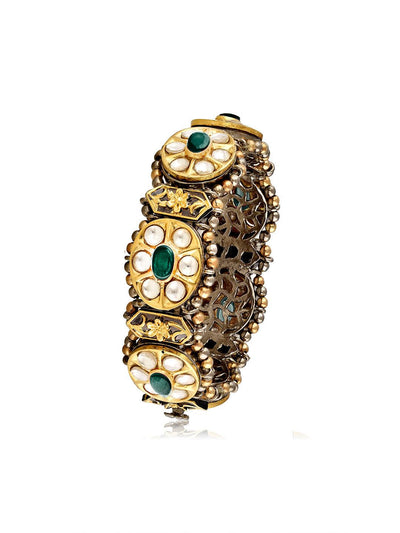 Orb Jadau Bangle - Curio Cottage 