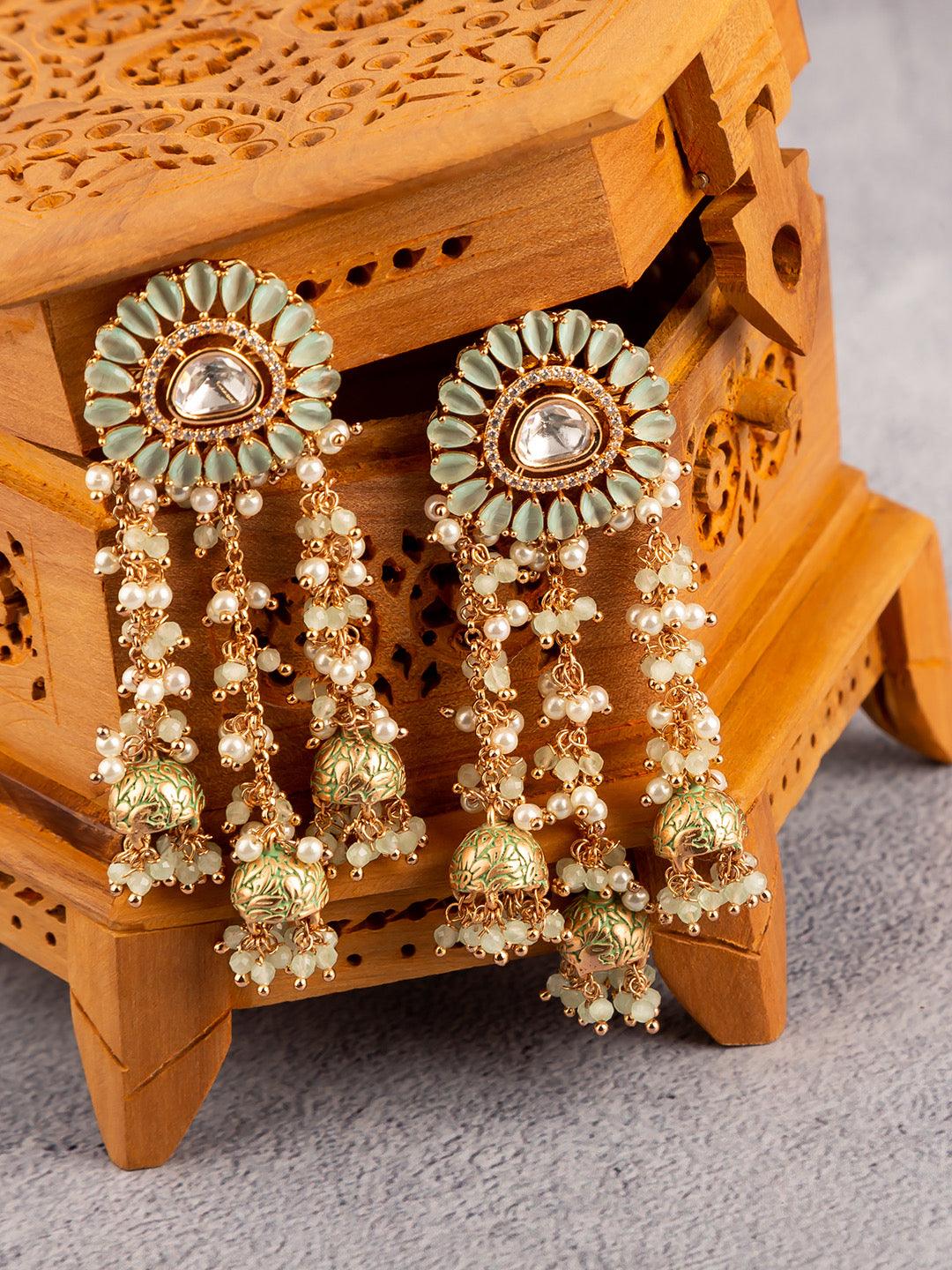 Sealine Shadow Dangler Earrings - Default Title (FEE132) 