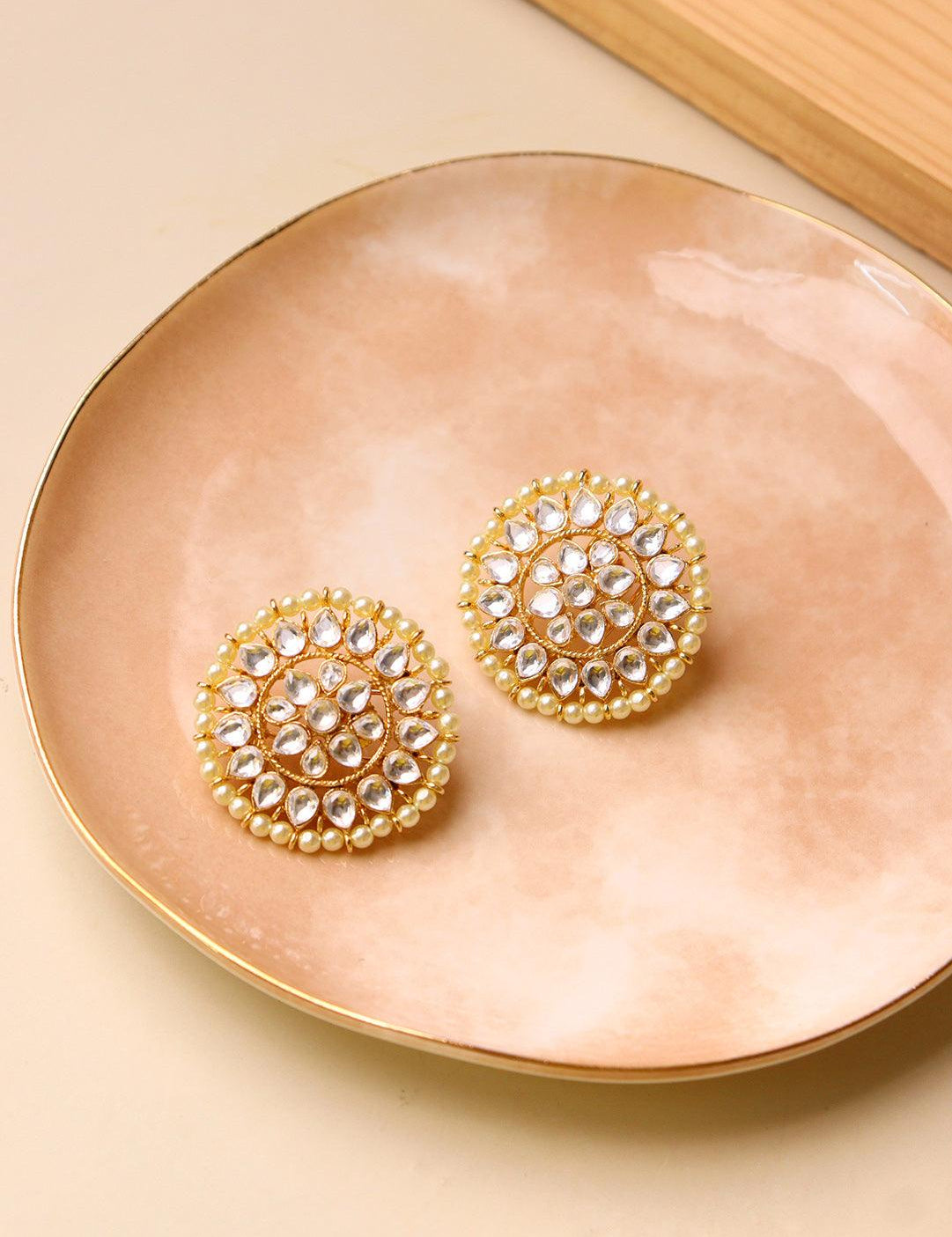 Kundan Studs
