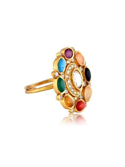 Circle Of Colours Ring - Onesize (FRE28) 