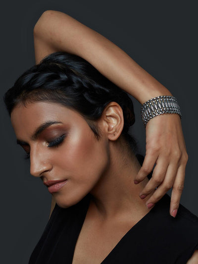Silver Mesh Bracelet - Curio Cottage 