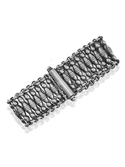 Silver Mesh Bracelet - Curio Cottage 