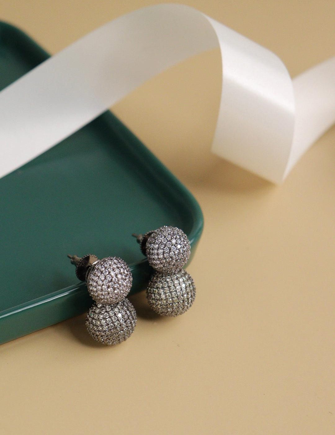 Cubic Zirconia Stud Earrings