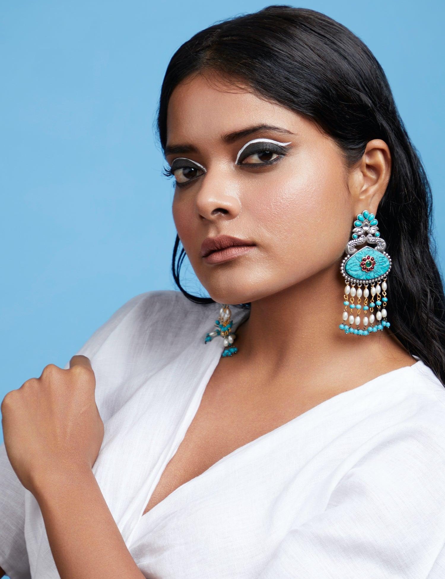 Turquoise Dangler Earrings