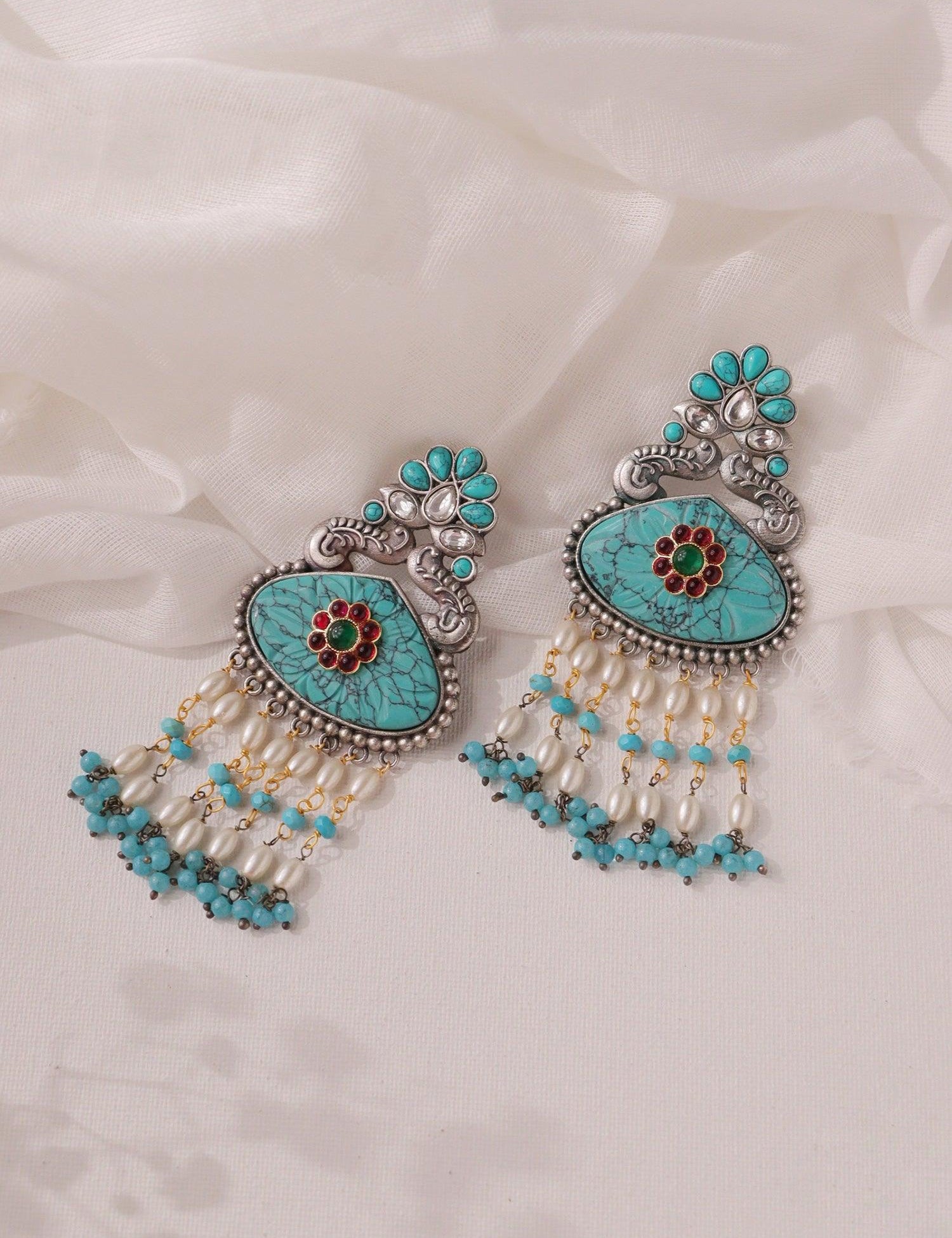 Turquoise Dangler Earrings