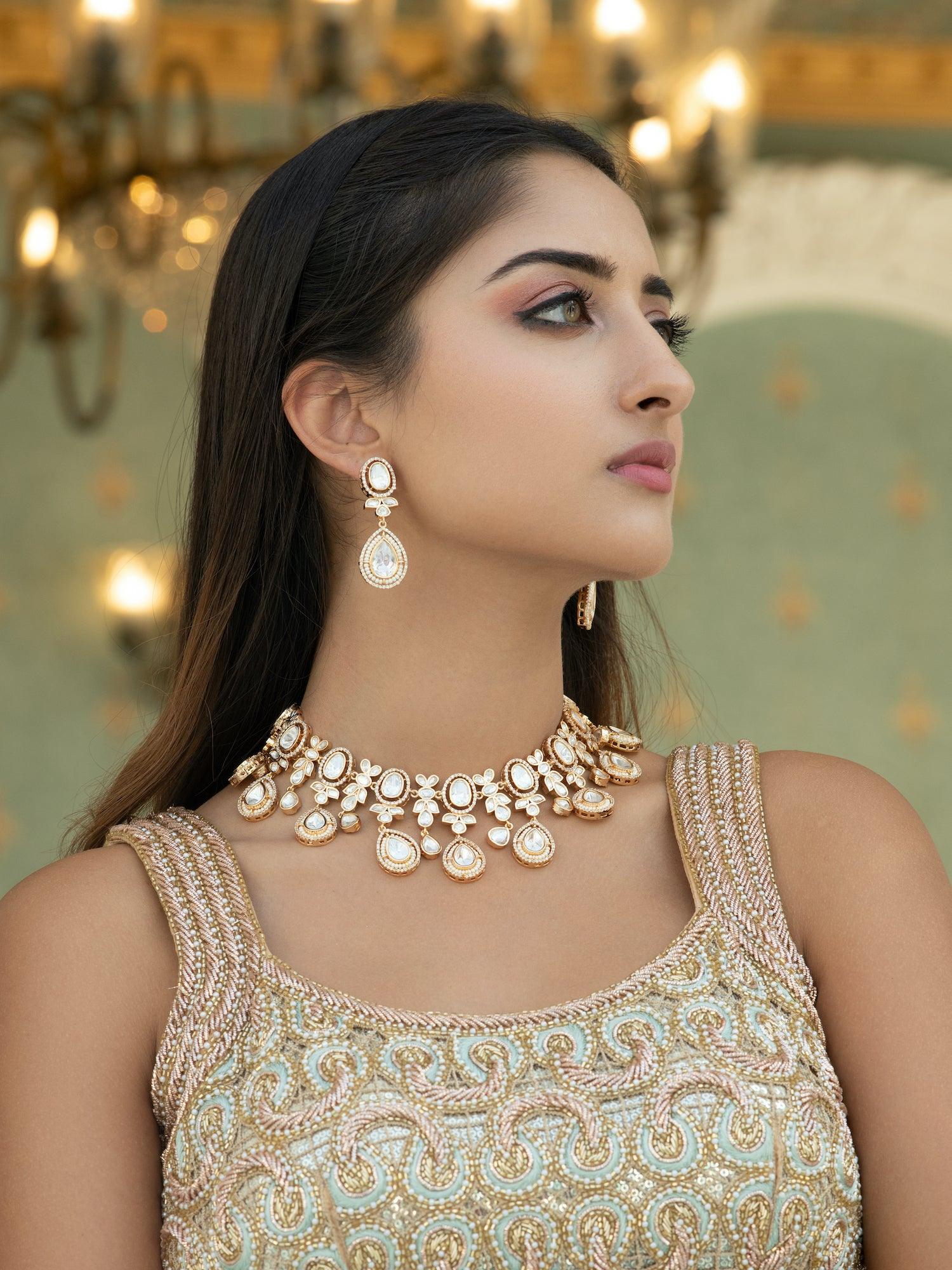 Jewelery Dubai Womens Necklace Wedding Jewelry Sets African Gold Plated Bridal  Earrings Rings Set Designer Jewellery Accesories  African Boutique